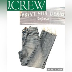 J.Crew Point Sur Women's Straight Leg Jeans - Gray